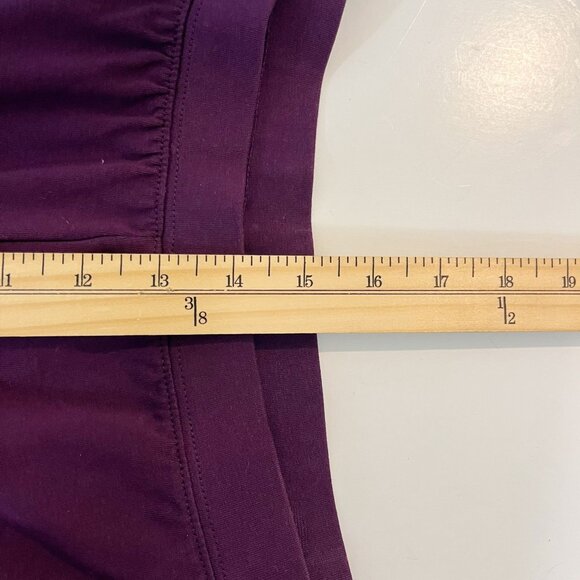 NEW Catherines Suprema Collection Purple Pull On Pants - Size 2XWP - Picture 7 of 8